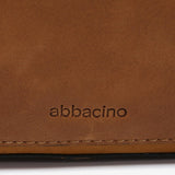 Shoulder bag in cognac leather