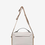 Beige Leder Umhängetasche