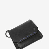 Black leather wallet