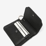 Black leather wallet