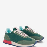 Women's shoe in dark green