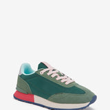 Women's shoe in dark green