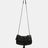 Bolso de fiesta en malla metálica negra