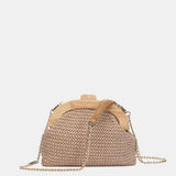 Beiger Party-Clutch