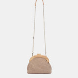 Beiger Party-Clutch
