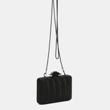 Clutch de fiesta en negro