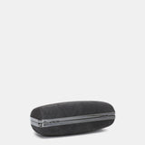 Clutch en terciopelo gris