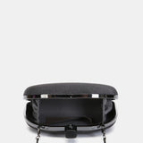 Clutch en terciopelo gris