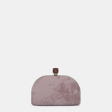 Clutch en terciopelo rosa