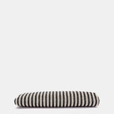 Schwarz gestreifte Party-Clutch
