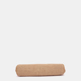 Kamelmarmorierte Party-Clutch