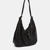 Bolso de fiesta en malla metálica negro