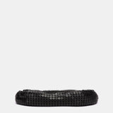 Bolso de fiesta en malla metálica negro