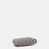 Schwarze Party-Clutch