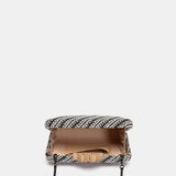 Schwarze Party-Clutch