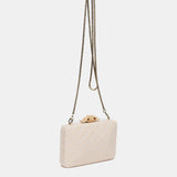 Beige Party-Clutch