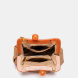 Clutch de fiesta camel
