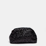 Bolso de fiesta con lentejuelas en negro