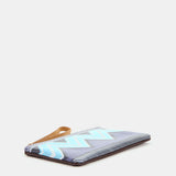 Neceser de mujer con print geométrico en lila