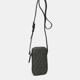 Bolso para el móvil de mujer en materiales reciclados verde