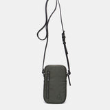 Bolso para el móvil de mujer en materiales reciclados verde