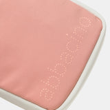 Bolso para el móvil en tejidos reciclados coral