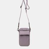 Mobile phone bag with lavender print
