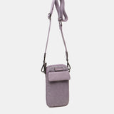 Mobile phone bag with lavender print