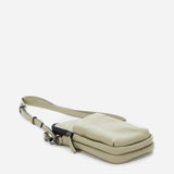 Bolso para el móvil en piel verde