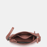 Kosmetiktasche aus rosa Leder