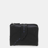 Cartera pequeña en piel negra
