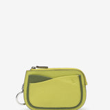 Green leather wallet