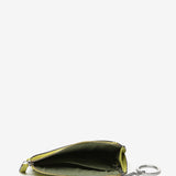 Green leather wallet