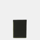 Cartera de hombre de piel con protección RFID en negro