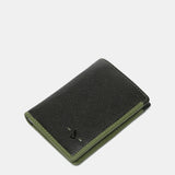 Cartera de hombre de piel con protección RFID en negro