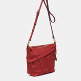 Organizer made of red recycled materials