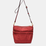 Organizer made of red recycled materials