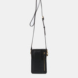 Bolso para el móvil en piel negra