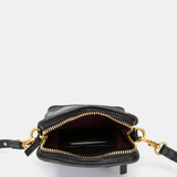 Bolso para el móvil en piel negra