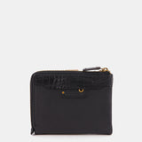 Cartera pequeña en piel negra