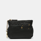 Black leather wallet