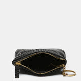 Black leather wallet