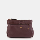 Burgundy leather wallet