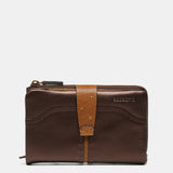 Medium bronze leather wallet