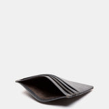 Silver leather card holder