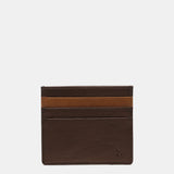 Bronze leather card holder
