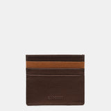 Bronze leather card holder