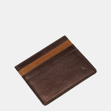 Bronze leather card holder