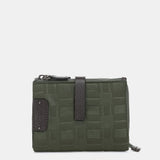 Cartera pequeña en nylon verde