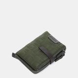 Cartera pequeña en nylon verde